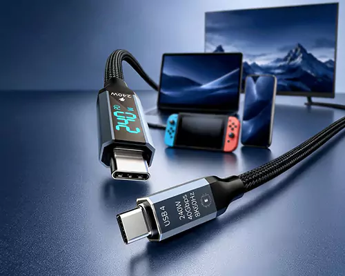 240W দ্রুত চার্জিং কেবল, সমস্ত চার্জিং ডেটা একবারে পরিচালনা করে