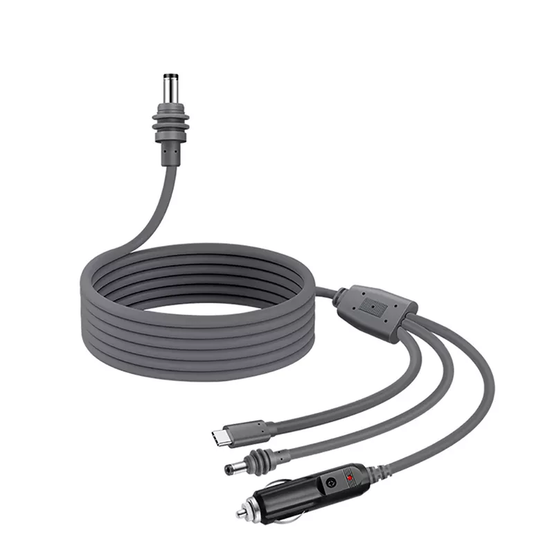 3-in-1 Starlink DC থেকে USB-C কার চার্জার কেবল