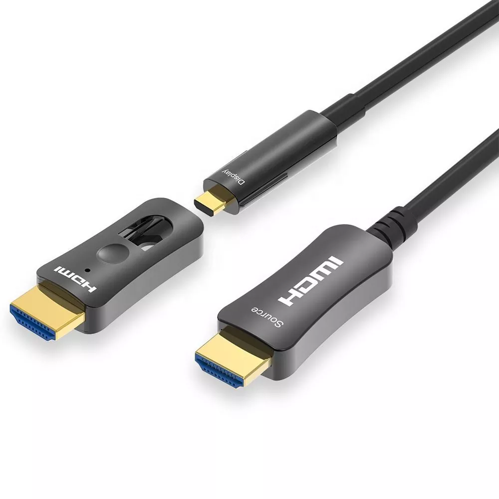 সক্রিয় অপটিক্যাল HDMI টাইপ-এ থেকে টাইপ-ডি