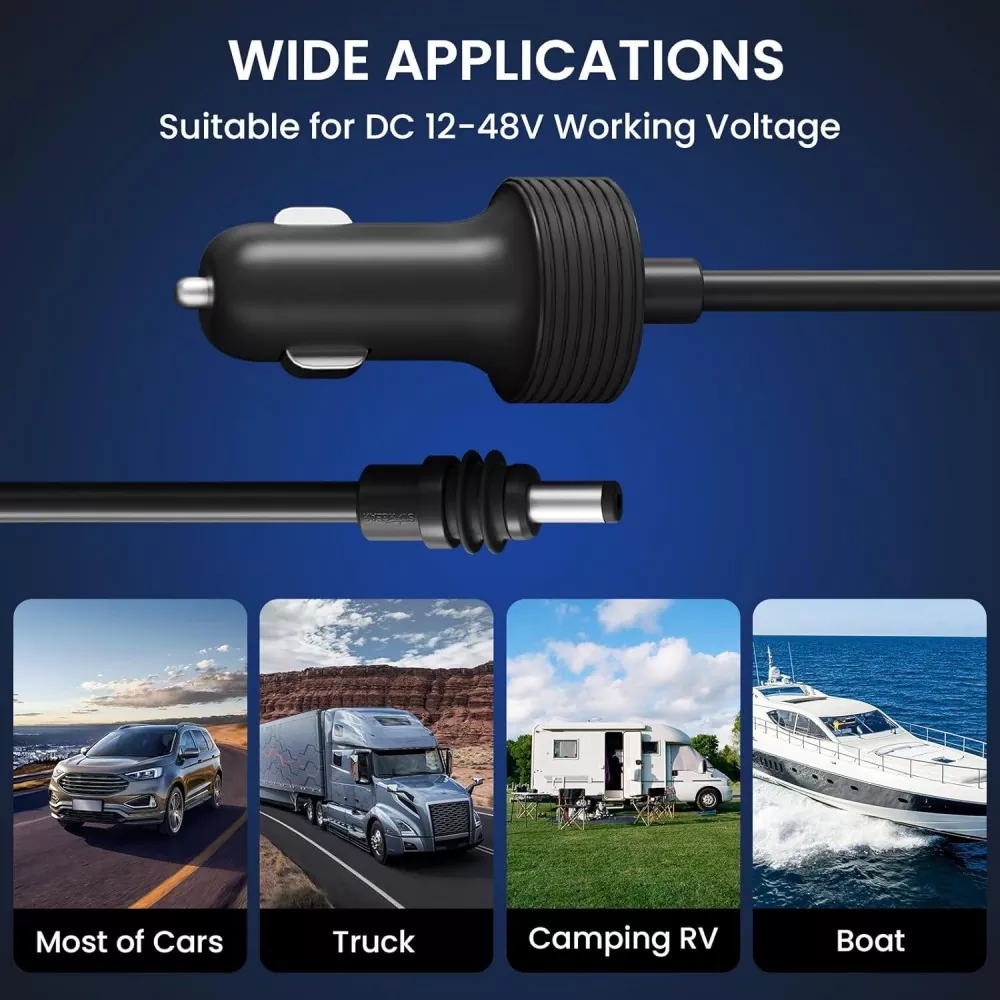 Starlink DC to Switch Car Charger Cable