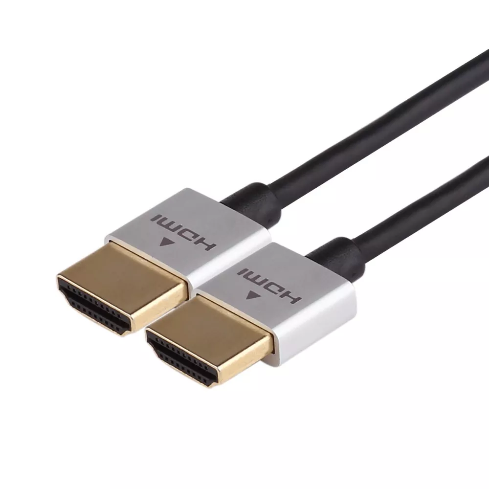 ওয়াল টিভি AM থেকে AM পর্যন্ত স্লিম HDMI কেবল